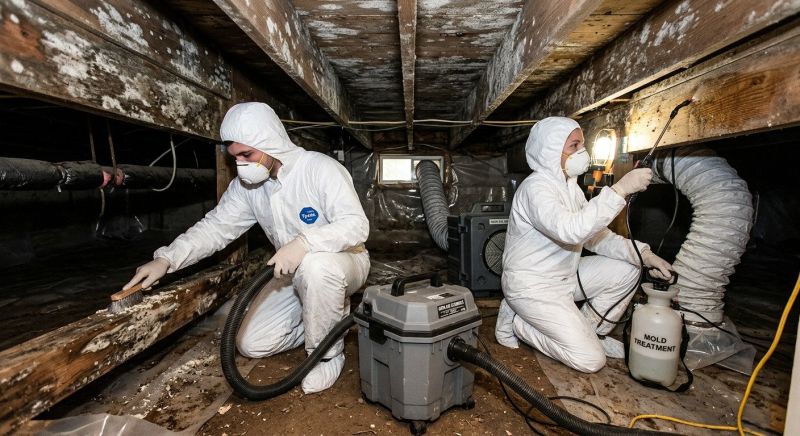 White Mold Mitigation in West Palm Beach, FL