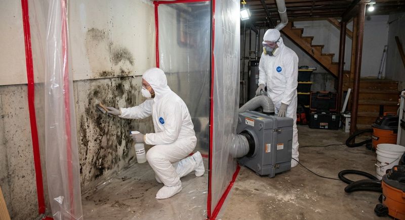 Basement Mold Remediation in Frisco, TX