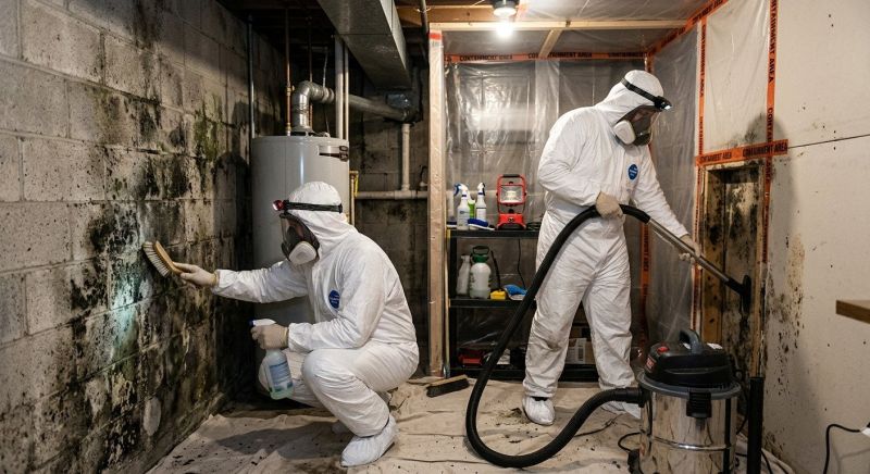 Black Mold Remediation in Frisco, TX