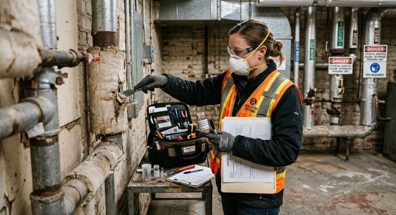 Ceiling Asbestos Testing in Freehold, NJ