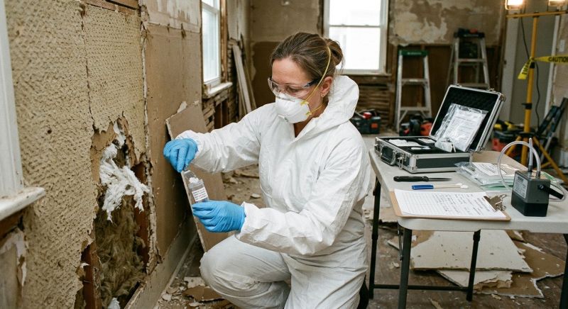 Ceiling Asbestos Testing in Morris County, NJ