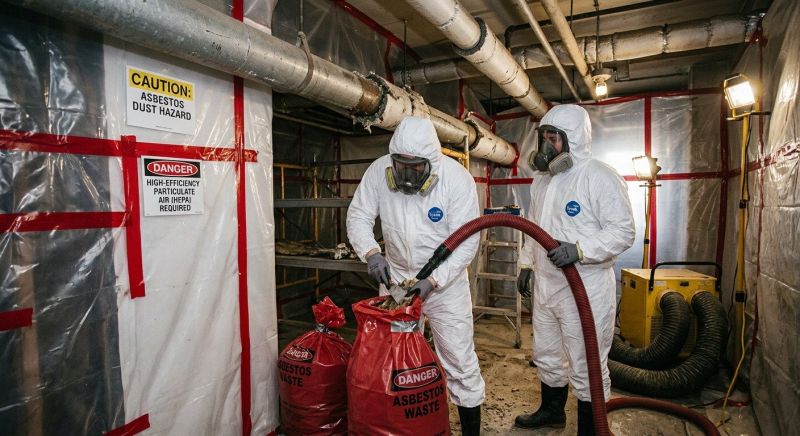 Garage Asbestos Removal in Bergen County, NJ